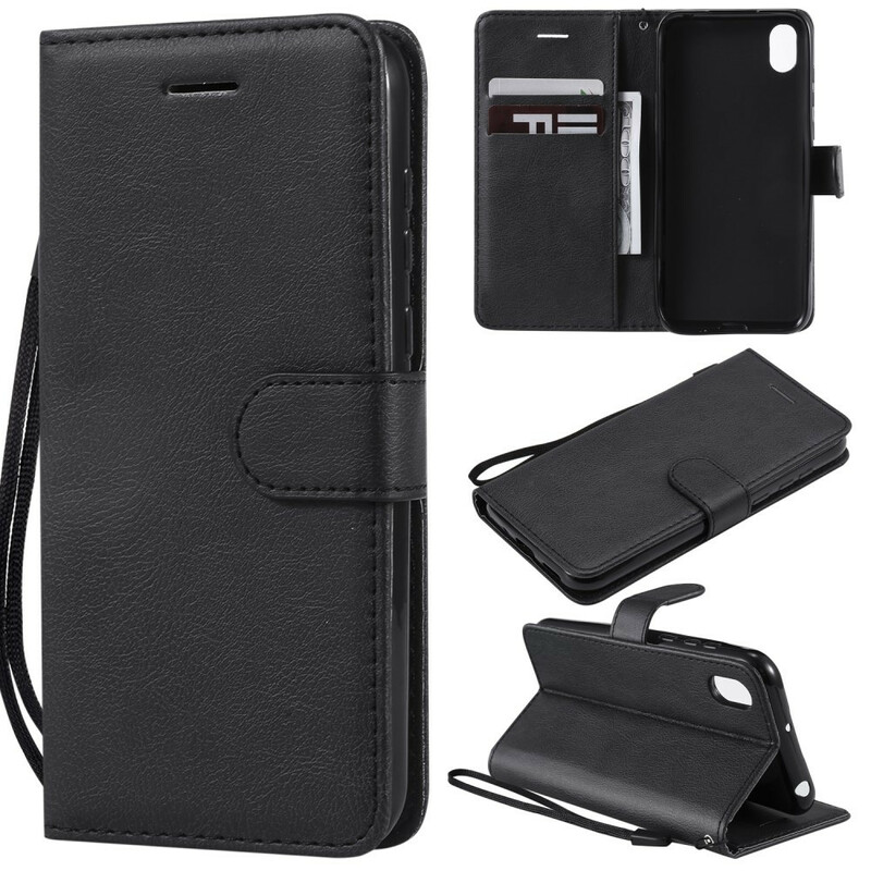 Kotelo Huawei Y5 2019 / Honor 8S Leather Effect hihna