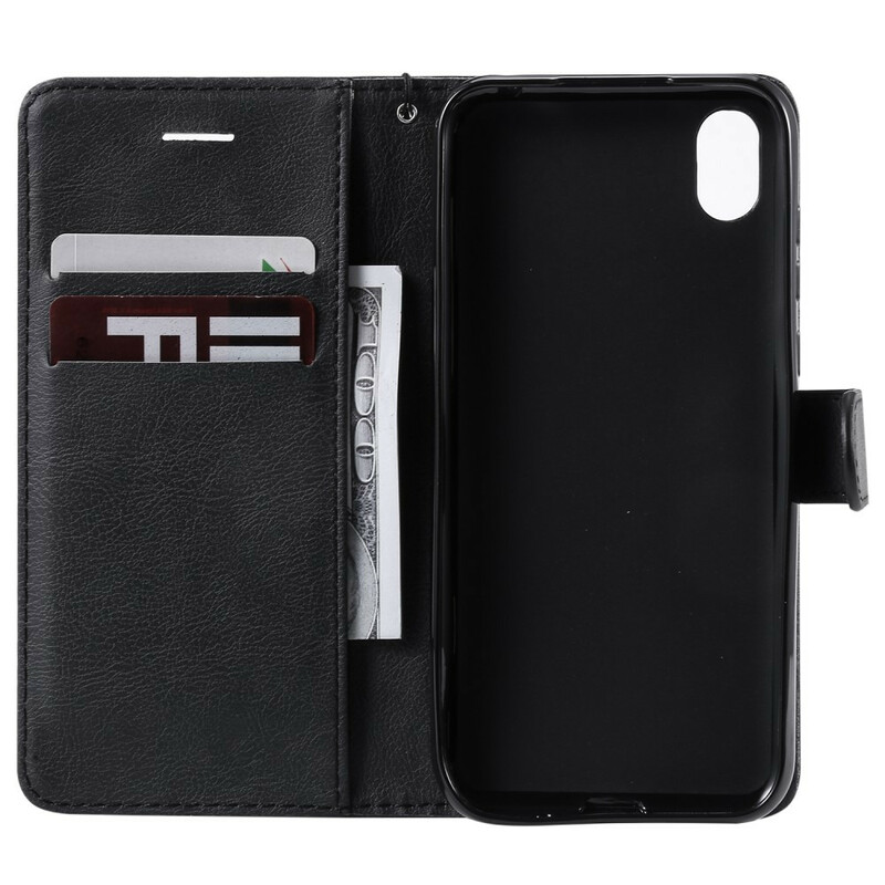 Kotelo Huawei Y5 2019 / Honor 8S Leather Effect hihna