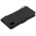 Kotelo Huawei Y5 2019 / Honor 8S Leather Effect hihna