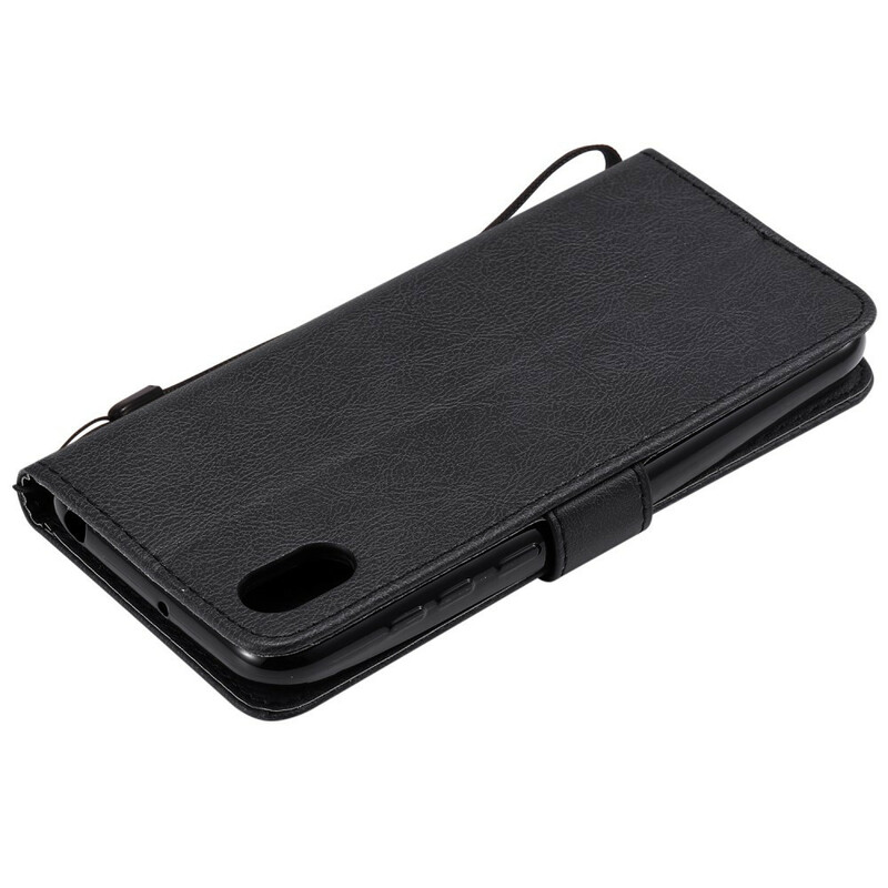 Kotelo Huawei Y5 2019 / Honor 8S Leather Effect hihna