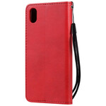 Kotelo Huawei Y5 2019 / Honor 8S Leather Effect hihna Kotelo Huawei Y5 2019 / Honor 8S Leather Effect hihna