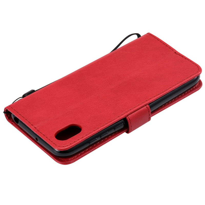 Kotelo Huawei Y5 2019 / Honor 8S Leather Effect hihna Kotelo Huawei Y5 2019 / Honor 8S Leather Effect hihna