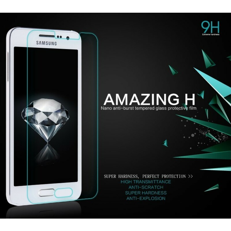 Karkaistua lasia suojalasi Samsung Galaxy A3:lle