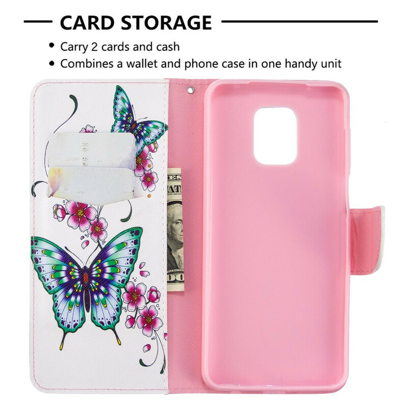 Xiaomi Redmi Note 9S / Note 9 Pro Case Uskomaton perhoset Xiaomi Redmi Note 9S / Note 9 Pro Case Uskomaton perhoset