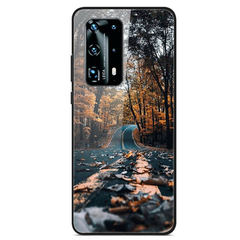 Huawei P40 Pro karkaistu lasi kotelo Route du Bonheur