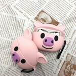 AirPods Pro Cartoon Series -kotelo, jossa on rengas