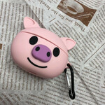 AirPods Pro Cartoon Series -kotelo, jossa on rengas