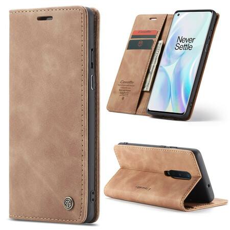 Flip Cover OnePlus 8 CASEME keinonahkainen kansi