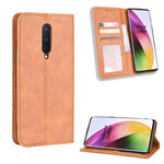 OnePlus 8 Vintage Leather Effect Flip Cover