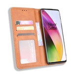 OnePlus 8 Vintage Leather Effect Flip Cover