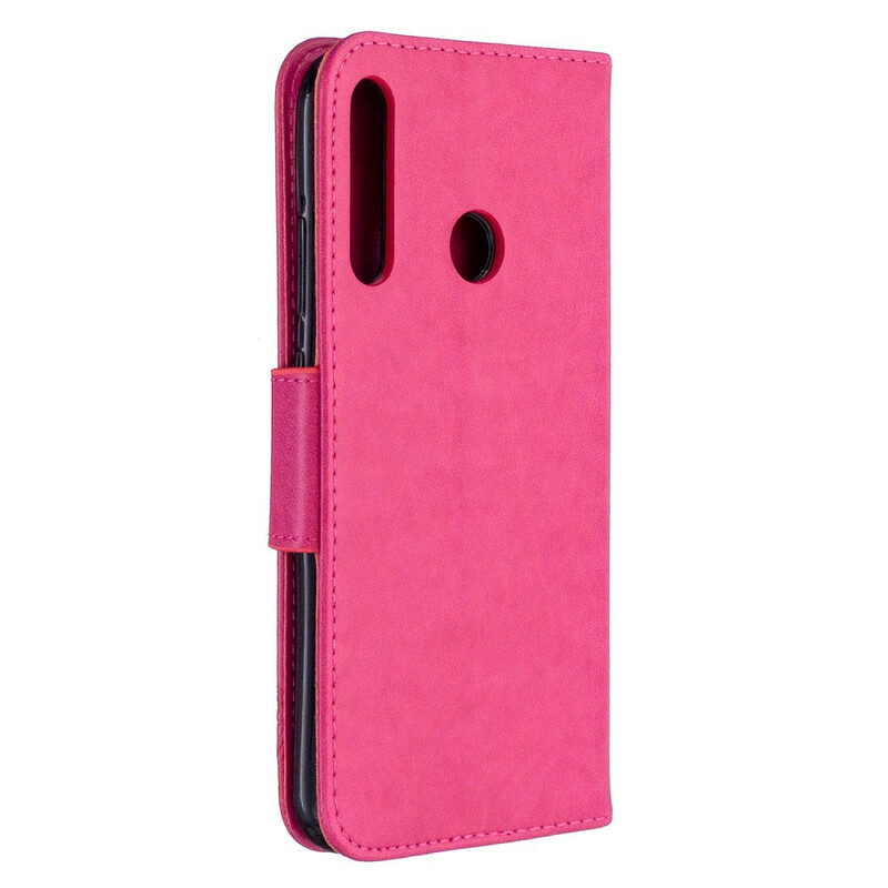 Huawei P40 Lite E Case Perhoset ja vino läppä