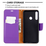 Kotelo Huawei P40 Lite E Litchi vino läppä