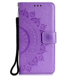 Huawei P40 Lite E Mandala Sun Cover
