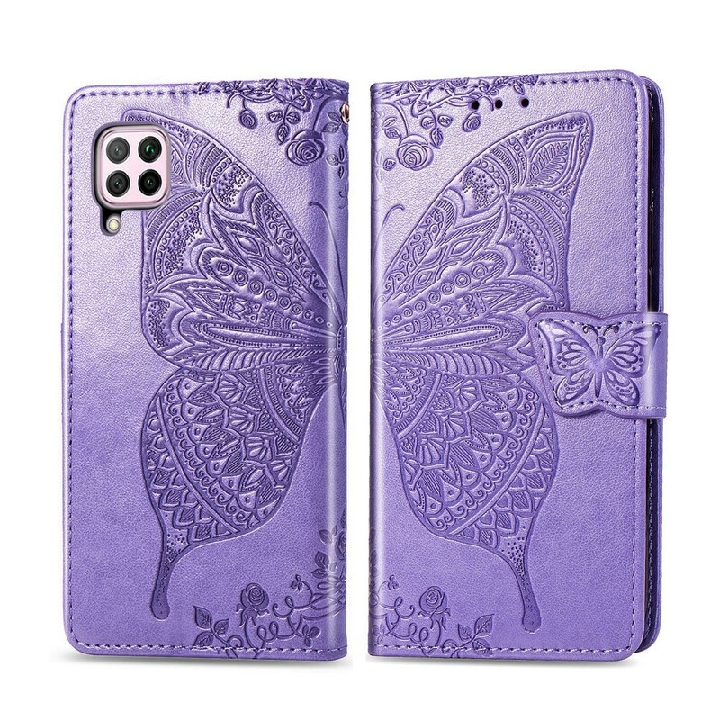 Huawei P40 Lite Half Butterfly Case