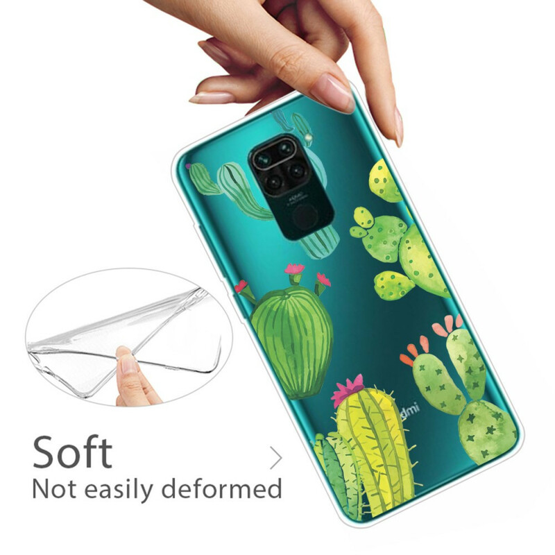 Xiaomi Redmi Note 9 kaktus vesivärikotelo