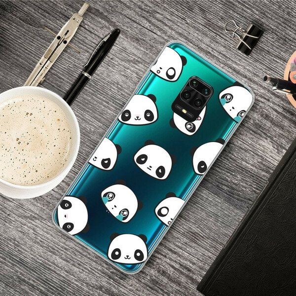 Xiaomi Redmi Note 9S / Redmi Note 9 Pro Case Sentimental Pandas