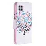Huawei P40 Lite Flowered Tree Case