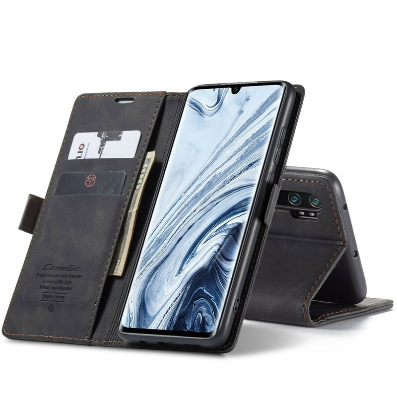 Flip Cover Xiaomi Mi Note 10 / Note 10 Pro CASEME keinonahkainen kansi