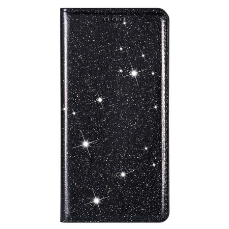 Flip Cover Huawei P40 Lite tyyli Glitter
