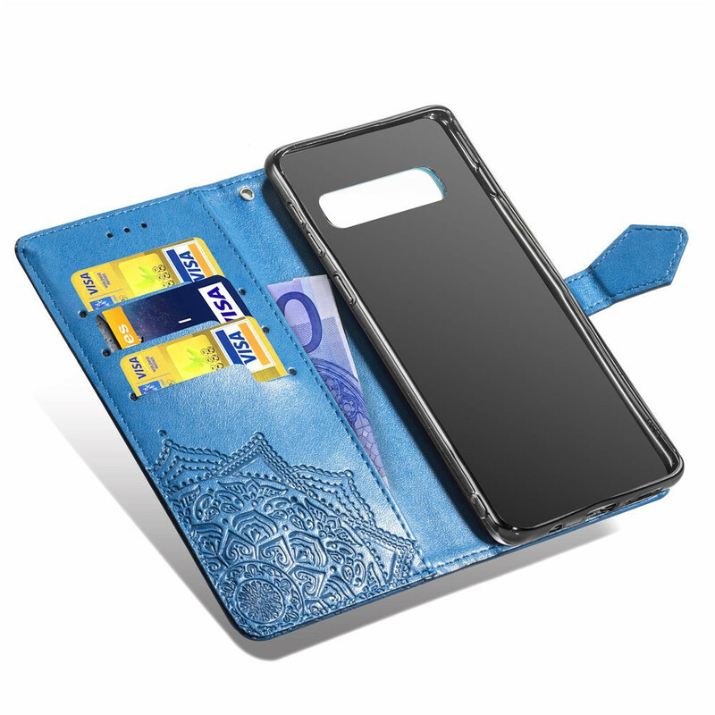 Samsung Galaxy S10 Plus tapauksessa Mandala keskiajalla keskiajalla