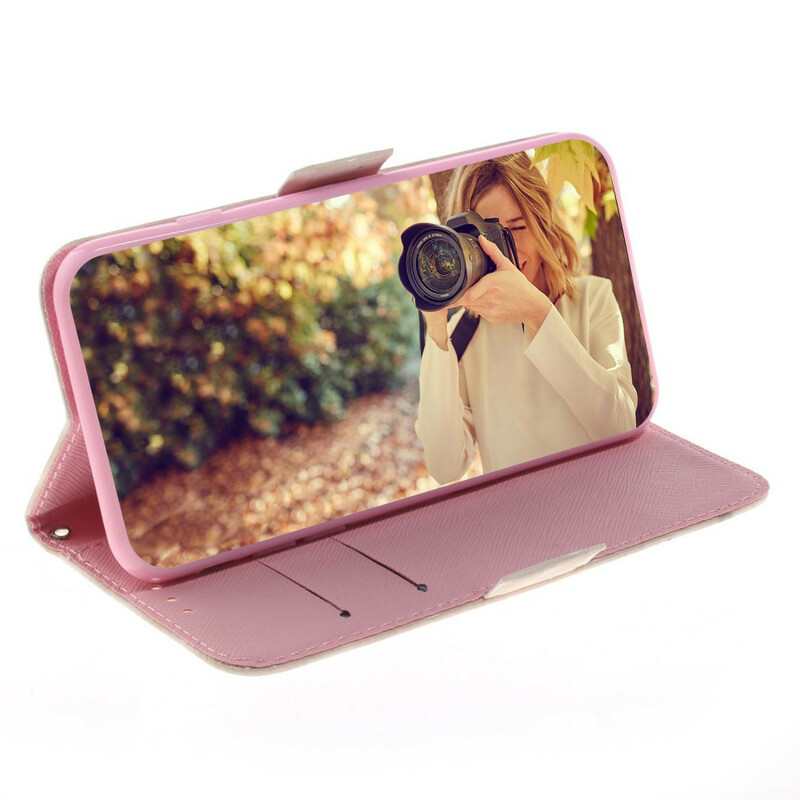 Sony Xperia L4 -kuori kukkahihnalla varustettuna Sony Xperia L4 -kuori kukkahihnalla varustettuna