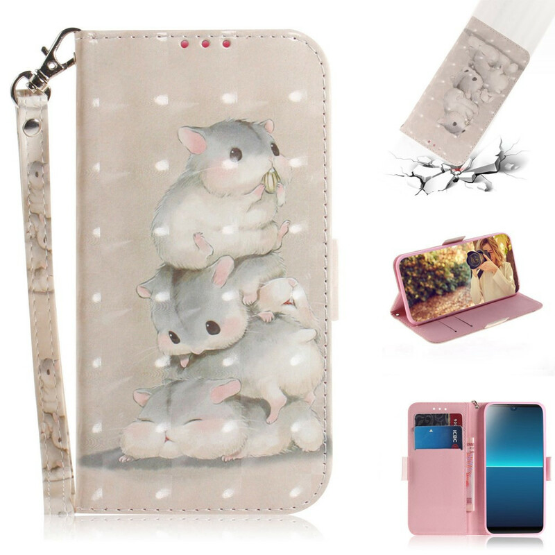 Sony Xperia L4 hihna Hamsters Case