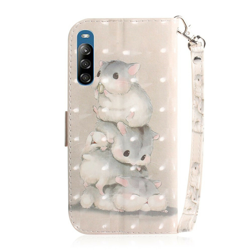Sony Xperia L4 hihna Hamsters Case