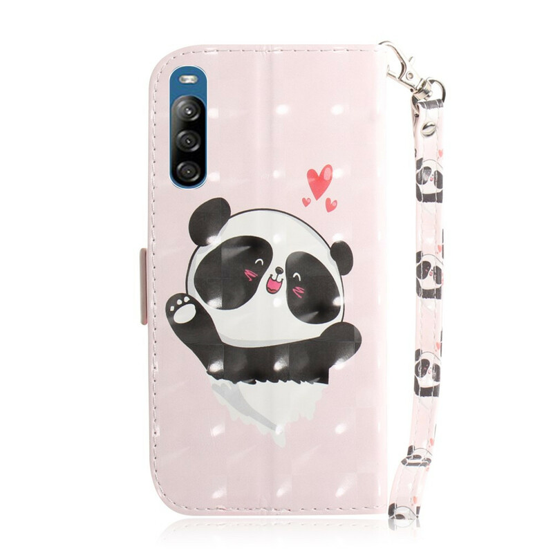 Sony Xperia L4 Panda Love Strap kotelo