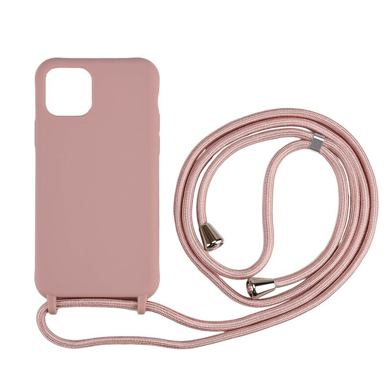 iPhone 11 Pro silikonikotelo ja kätevä johto