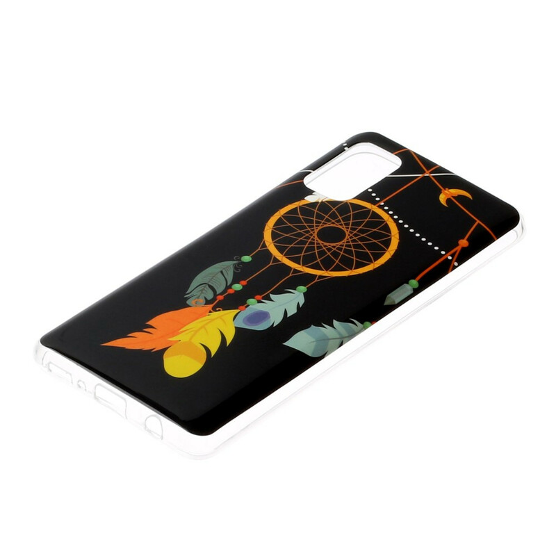 Samsung Galaxy A41 Ainutlaatuinen fluoresoiva Dreamcatcher Case