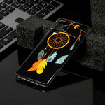 Samsung Galaxy A41 Ainutlaatuinen fluoresoiva Dreamcatcher Case