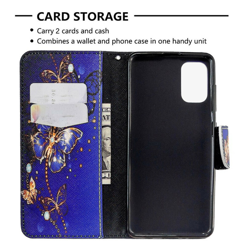 Kotelo Samsung Galaxy A41 Perhoset