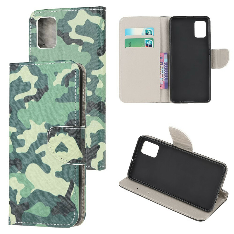 Samsung Galaxy A41 sotilaallinen Camouflage Case