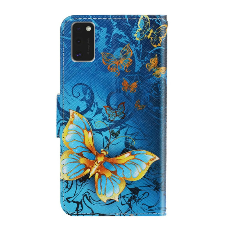 Samsung Galaxy A41 Asia variaatiot Butterfly hihna