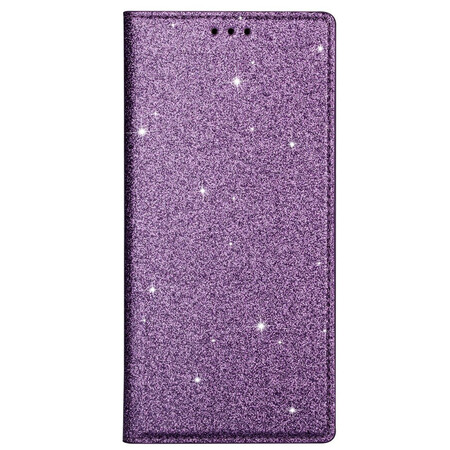 Flip Cover Samsung Galaxy A41 tyyli Glitter
