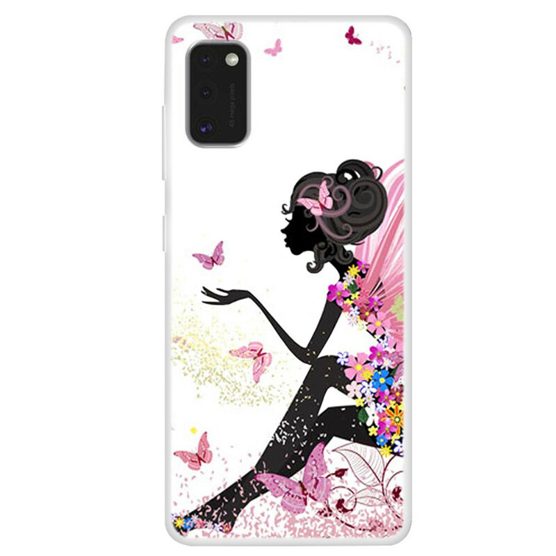 Samsung Galaxy A41 Perhonen Lady Case