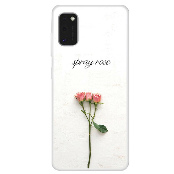 Samsung Galaxy A41 Kotelo Spray Roses