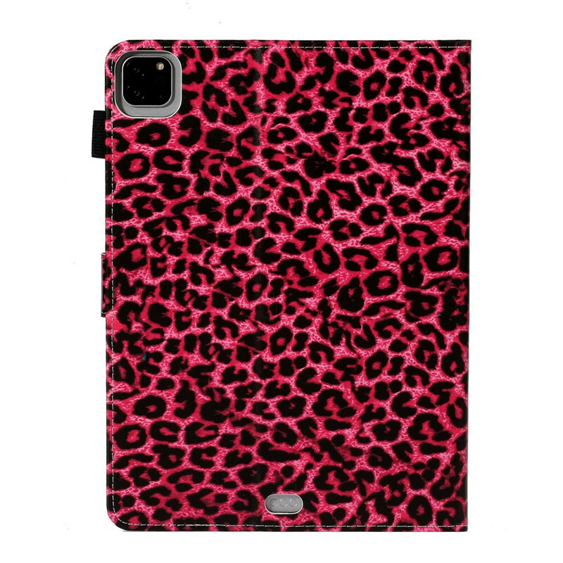 iPad Pro 11" (2020) / Pro 11" (2018) vaaleanpunainen leopardikuvioinen kotelo
