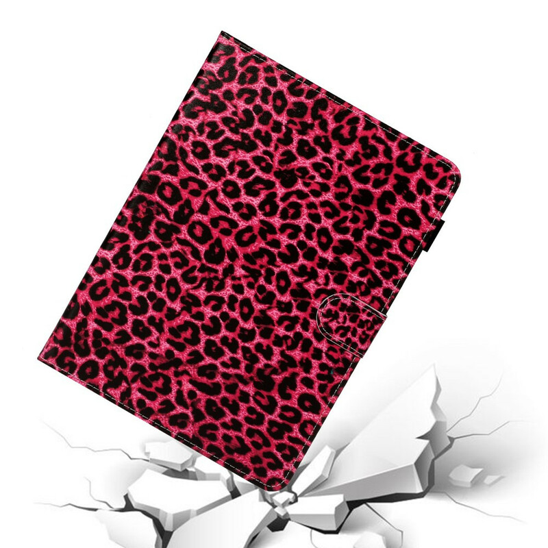 iPad Pro 11" (2020) / Pro 11" (2018) vaaleanpunainen leopardikuvioinen kotelo