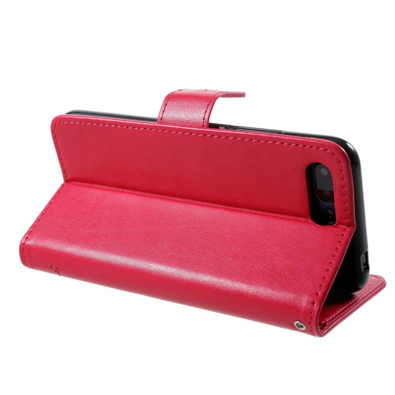 Honor 10 painettu Butterfly hihna tapauksessa