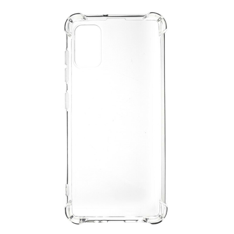 Samsung Galaxy A41 Clear Case Vahvistetut kulmat