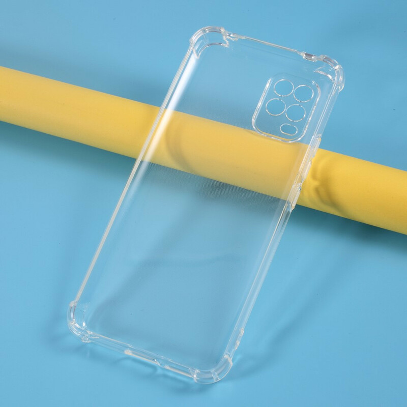 Xiaomi Mi 10 Lite Clear Case Vahvistetut kulmat