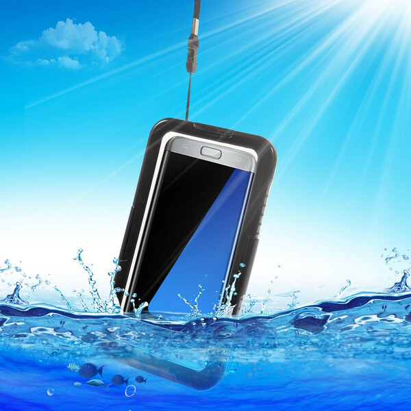 Samsung Galaxy S7 Edge vedenpitävä kotelo hihnalla