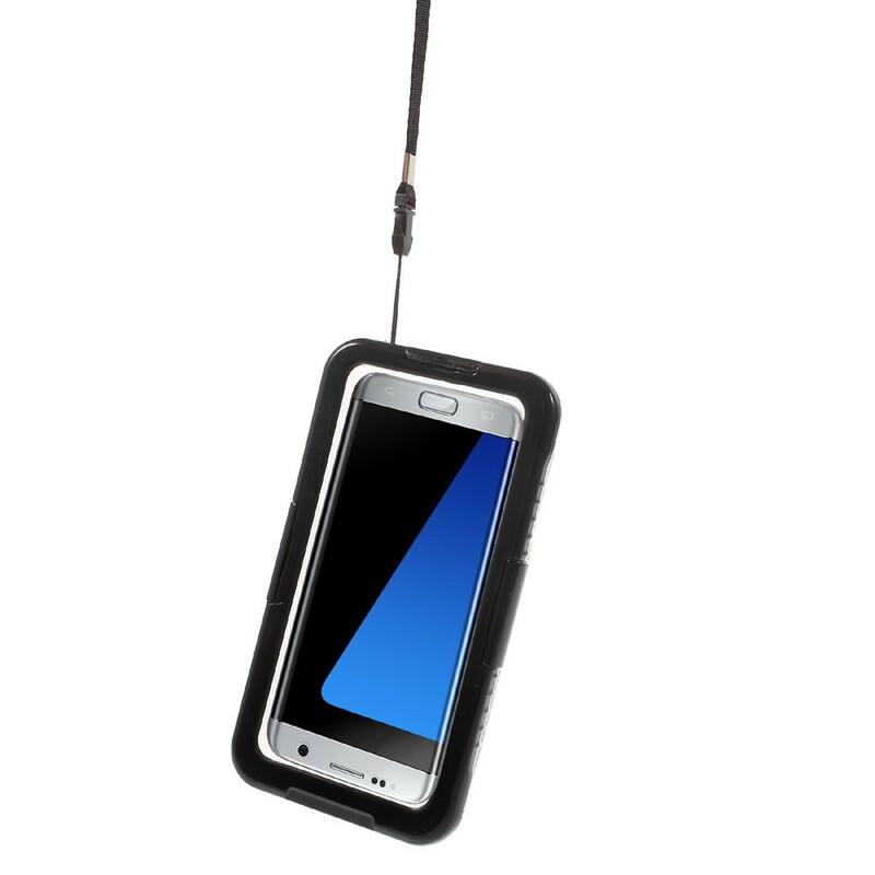 Samsung Galaxy S7 Edge vedenpitävä kotelo hihnalla