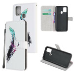 Samsung Galaxy A21s Feather Strap Kotelo