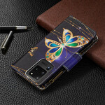 Samsung Galaxy S20 Ultra Asia Butterfly vetoketjullinen tasku