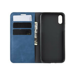 Flip Cover iPhone XR Pehmeä nahkatehoste Flip Cover iPhone XR Pehmeä nahkatehoste