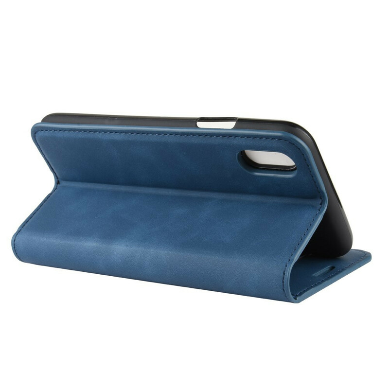 Flip Cover iPhone XR Pehmeä nahkatehoste Flip Cover iPhone XR Pehmeä nahkatehoste