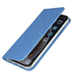 Flip Cover iPhone XR Style pehmeä nahka hihnalla