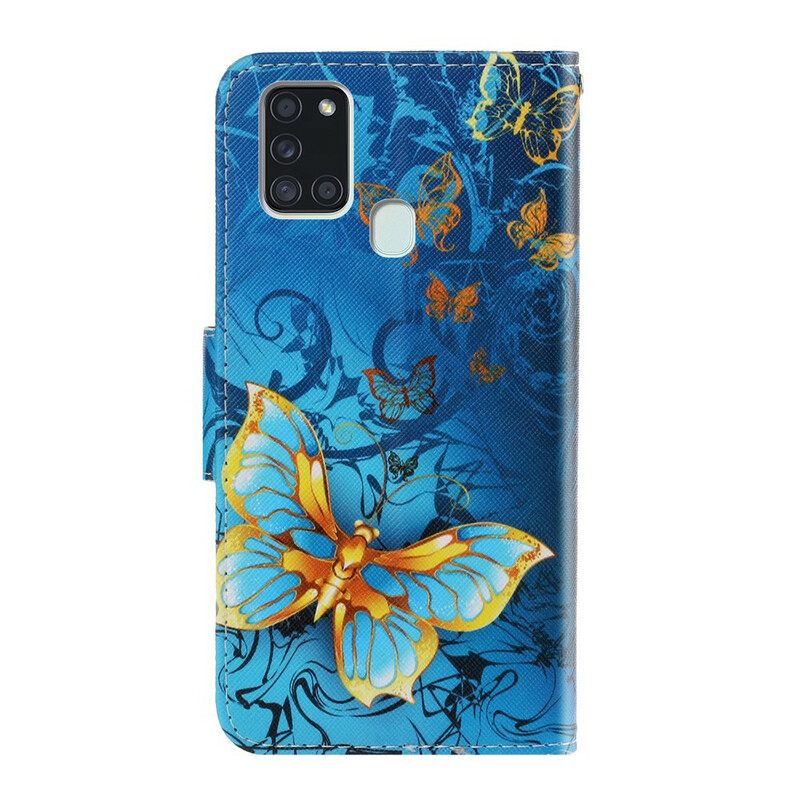 Samsung Galaxy A21s asia variaatiot Butterfly hihna